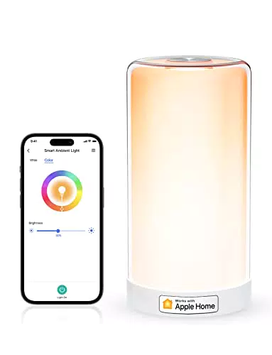 Meross WLAN LED Nachttischlampe Funktioniert mit Apple HomeKit