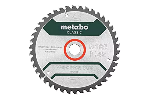 Metabo Sägeblatt "precision cut wood - classic", 165x1