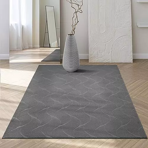 Teppiche Rosy - Moderner 3D Teppich mit Anti-Rutsch-Rücken