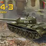 Mini Art 37007 1:35 T-54-3 Mod. 1951 m. Interieur - originalgetreue Nachbildung