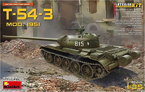 Mini Art 37007 1:35 T-54-3 Mod. 1951 m. Interieur - originalgetreue Nachbildung