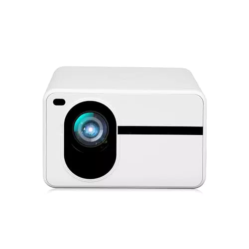 Mini Beamer WiFi Bluetooth Portable Beamer mit Fernbedienung Native 1080P Full HD 4K Wireless Home Theatre Monitor 300 Zoll