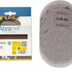 Mirka Abranet Netz-Schleifscheiben Ø 125 mm Klett / Korn P120 / 10 Stk / zum Schleifen von Holz
