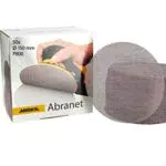 Mirka Abranet Netz-Schleifscheiben Ø 150 mm Klett P800 - Schleifen von Holz, Spachtel, Lack, Kunststoff