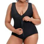 Mitaloo Damen Shapewear BH Body Shaper verstellbar Figurformender Bodysuit