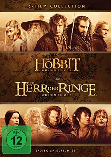 Mittelerde Collection DVD-Box: Alle Filme in einer Sammlung