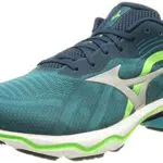 Mizuno Herren Wave Ultima 13 Laufschuh, Mblue Silver Greengecko