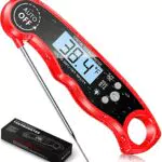 Mohard Digitales Fleischthermometer, IPX6 Wasserfest Sofort Ablesbares Bratenthermometer für Grill/BBQ/Öl