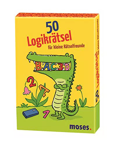 "Moses Logikrätsel für Kinder | Kartenset für kleine Rätselfreunde"