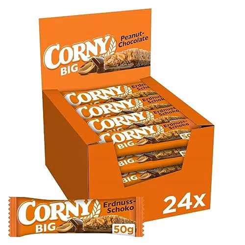 Corny Müsliriegel Erdnuss-Schoko - Knuspriger Genuss