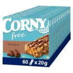 CORNY Müsliriegel Schoko ohne Zuckerzusatz - Leckerer Snack mit 67 kcal