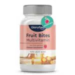 Vitaminreiche Multivitamin Gummies aus 100% natürlichem Fruchtpüree - Himbeer Fruchtstückchen - Vitamin A-Z für Kinder & Erwachsene