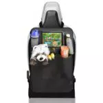 MyHappyRide Rückenlehnenschutz, Große Taschen und iPad-/Tablet-Fach