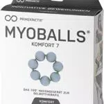 MyoBalls Unisex Erwachsene Comfort 7 Gymnastikball, grau