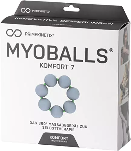 MyoBalls Unisex Erwachsene Comfort 7 Gymnastikball, grau