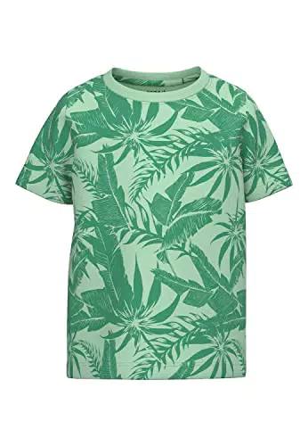 NAME IT Jungen T-Shirt Kurzarm - Hemlock Größe 92