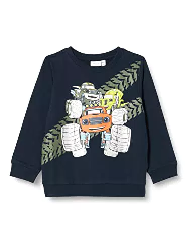 Name It Jungen NMMAJES Blaze Sweat BRU VDE Sweatshirt