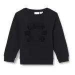NAME IT Jungen Pullover Nmmorlando Ls Swe Bru - Schwarz