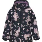 Name It Mädchen Jacke mit Einhorn-Herz-Motiv
