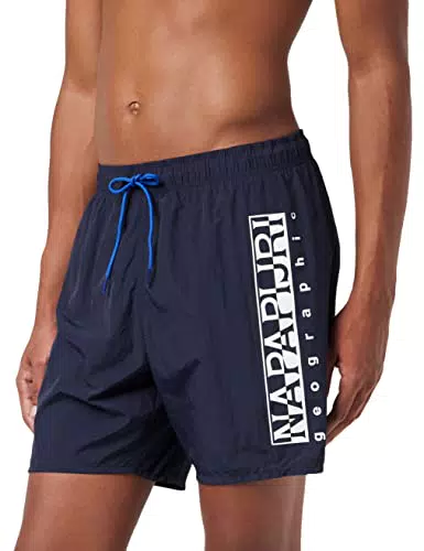 NAPAPIJRI Herren Badeshorts mit kontrastierendem Logo