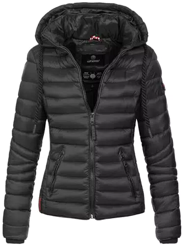Navahoo Damen Jacke Steppjacke Übergangsjacke gesteppt Stepp Frühjahr B650