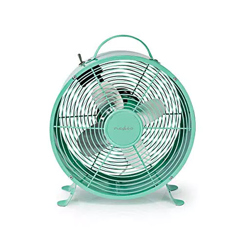 Nedis Tischventilator 2-Gang 20 W 25 cm Metall