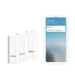 Netatmo Smarte Tür- und Fenstersensoren mit Schwingungserkennung