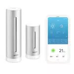 Netatmo Smarte Wetterstation mit WLAN und Sensoren - Wettervorhersage für Innen und Außen, Alexa & HomeKit kompatibel