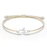 NINAWISH Armband Kommunion Mädchen Firmung Geschenke Mädchen Konfirmation Erstkommunion Geschenk Engel Schutzengel Geburtstag Konfirmationsgeschenk Frauen Silber Jugendweihe Taufe Weihnachten