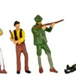 Jäger & Holzfäller Figuren von NOCH - H0 Modellbauzubehör