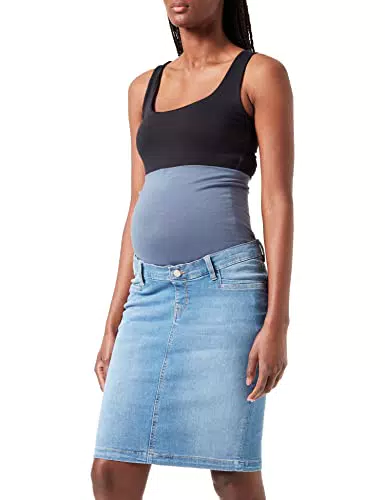 Noppies Maternity Damen Jeans Skirt Over The Belly Lena Rock