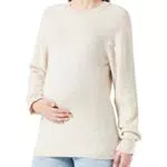 Noppies Maternity Damen Pullover Pierz Long Sleeve, Oatmeal-P807