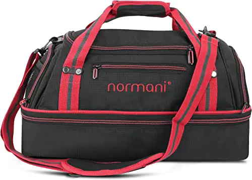 Stilvolle Sporttasche von Normani für Fitness und Kurztrips - Rot