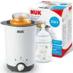 NUK Thermo 3in1 Babyflaschenwärmer, schonendes Auftauen