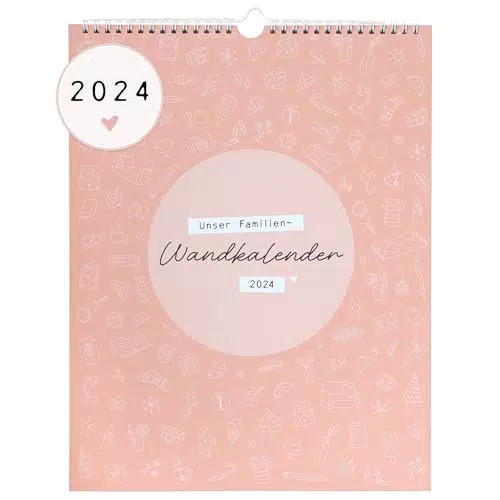 Familienwandkalender 2024 von Odernichtoderdoch | Familienkalender mit 6 Spalten