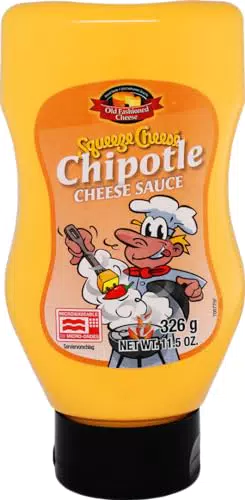 Old Fashioned Foods Chipotle Squeeze Cheese, microwaveable