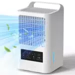 OMISOON Mobile Klimaanlage 4-in-1 Luftkühler mit Oszillation und Nebelmodi