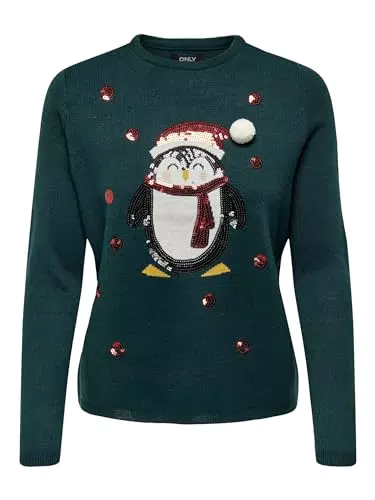 ONLXMAS Exclusive Pinguin Pullover KNT