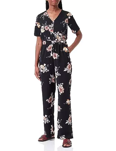 ONLY Damen Jumpsuit Onlnova Lux Alicia mit romantischen Blumenmuster