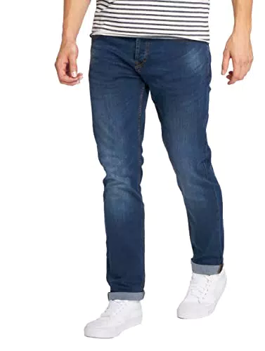 ONLY & SONS Herren Jeanshose Weft Med Blau - W34/L32