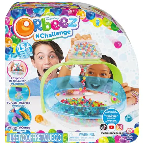 Orbeez Challenge Set - tolle Spielmöglichkeiten mit 2000 original für Kinder getestete Wasserperlen und Zubehör