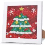 OSLEY Diamond Painting Set für Kinder und Mädchen - 5D Cartoon Diamant Malerei Kit mit Leinwand und Bilderrahmen