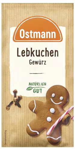 Ostmann Gewürze Lebkuchen-Gewürz, Gewürzmischung für Leb- und Honigkuchen