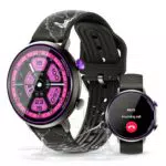 OUKITEL BT60 Smartwatch Damen, 1, 32 HD Amoled Touchscreen Uhr