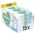 Pampers Harmonie Aqua Feuchttücher Box - Sanfter Hautschutz mit 99% Wasser