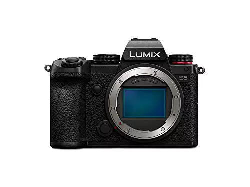 Panasonic LUMIX S DC-S5 Vollformatkamera mit 4K und 24,2 Megapixel Sensor