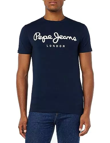Pepe Jeans Herren T-Shirt Original Stretch - Klassisches Design, Größe S