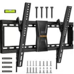 Perlegear TV Wandhalterung für die meisten 37-82 Zoll Fernseher bis zu 60 kg