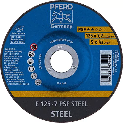 Sicherheitsschuh Pferd Schruppscheiben E 125-7 A 30 P PSF