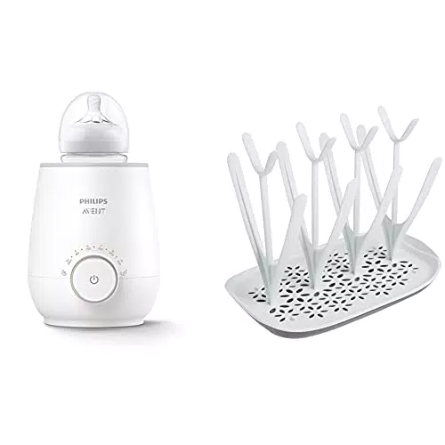 Philips AVENT SCF358/00 Flaschenwärmer für schnelles und gleichmäßiges Erwärmen von Milch & Babynahrung